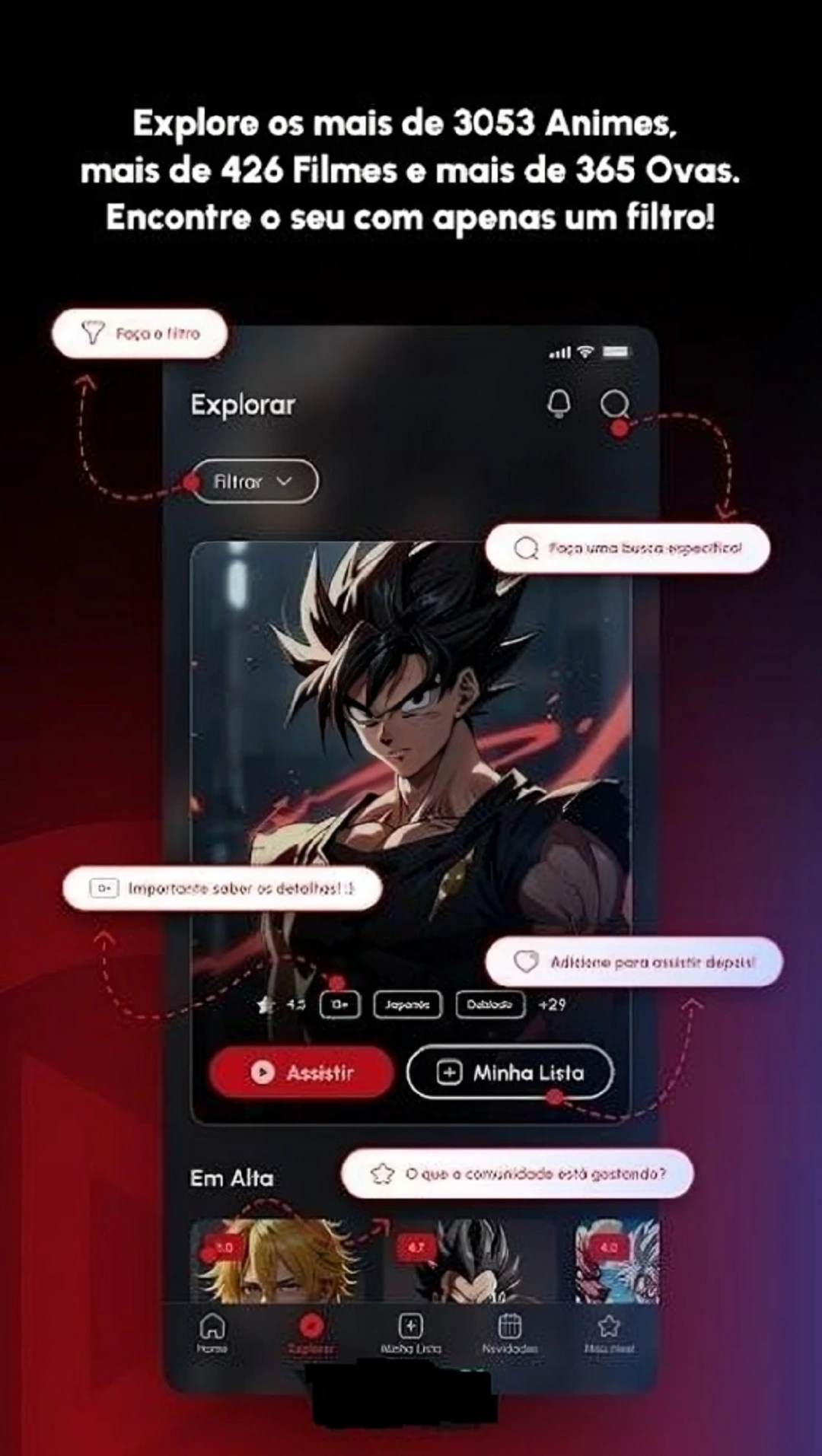 Screenshot Of Animes Brasil Download